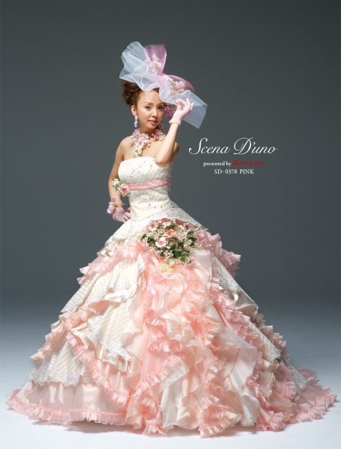 色ドレス SD80378 PINK
