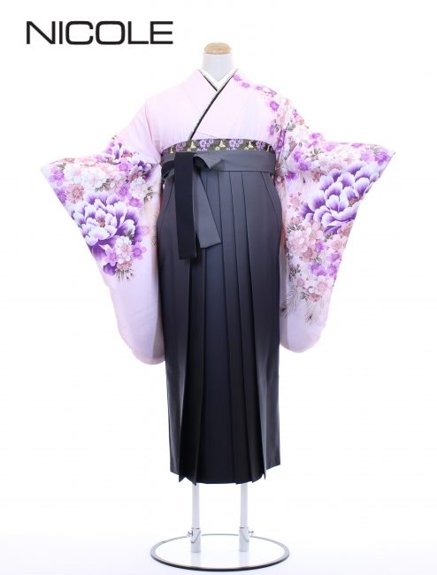 元禄小振袖 TM62036 桜と牡丹 ¥38,000