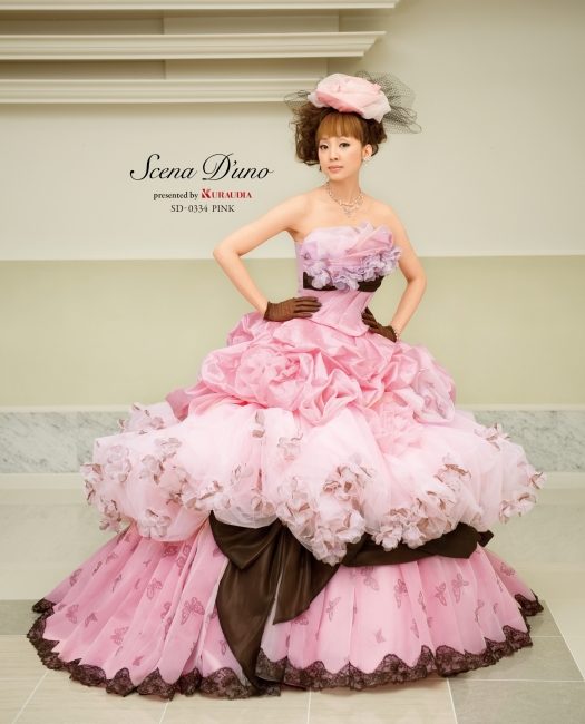 色ドレス SD80334 PINK